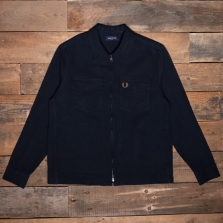 Fred Perry M5652 Heavy Twill Overshirt 608 Navy