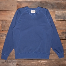 NIGEL CABOURN J-5 Arrow Crew Neck Sweatshirt Denim