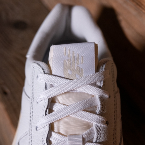 New balance 501 white sales leather