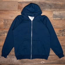 CAMBER Chill Buster Zip Through Hooded Sweatshirt Navy