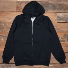 CAMBER Chill Buster Zip Through Hooded Sweatshirt Black