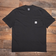 LEE L69qfu Loose Pocket Tee Washed Black