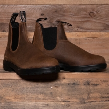 BLUNDSTONE 1911 Boot Waxed Suede Tobacco