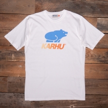 KARHU Ka00084 Basic Logo T Shirt B Bright White Azure Blue