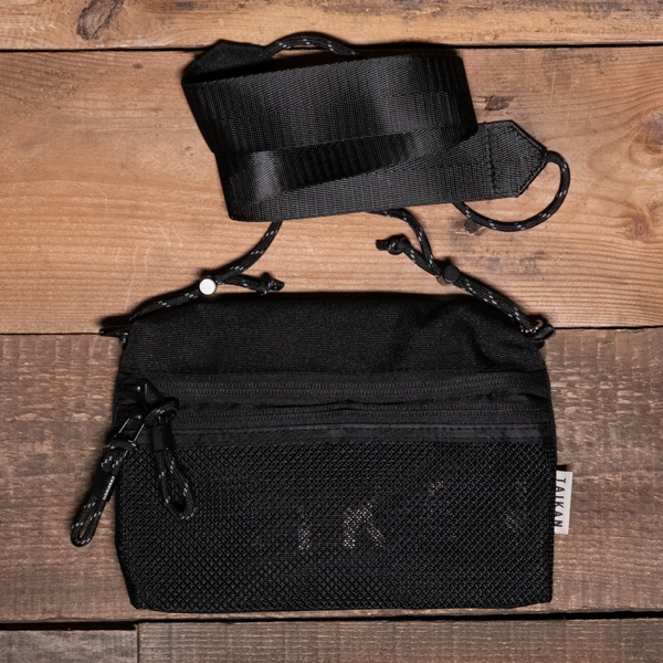 TAIKAN Sacoche Ballistic Nylon Black The R Store