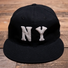 EBBETS FIELD FLANNELS Canvas New York Black Yankees  Vintage Inspired  B Black