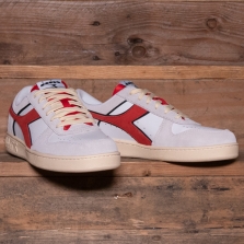 DIADORA Magic Basket Low 178565 C0823 White Ferrari Red