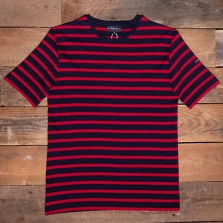 ARMOR LUX 76524 Sailor T Shirt Navy Dark Red