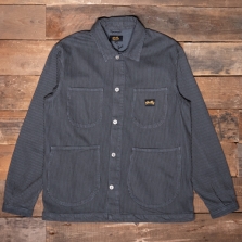 Stan Ray Coverall Jacket Black Overdye Hickory
