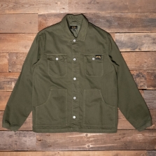 Stan Ray Lined Pork Chop Jacket Olive Herringbone