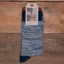 NUDIE 180854 Rasmusson Multi Yarn Socks B20 Blue