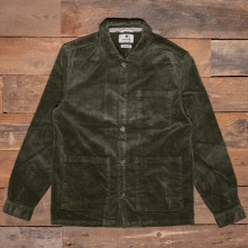 ANERKJENDT Akoscar New Cord Overshirt Forest Night