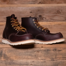 Red Wing 08847 Moc Boot Black Cherry  Excalibur