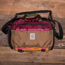 Topo Designs Mountain Cross Bag Burgundy