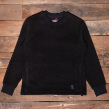 Topo Designs Mountain Fleece Crewneck Black