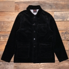 VETRA 9k90 Lined Organic Wide Wale Corduroy Jacket Black