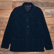 VETRA 1b55 Soft Cord Jacket Navy