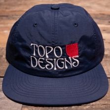 Topo Designs Nylon Ball Cap Navy
