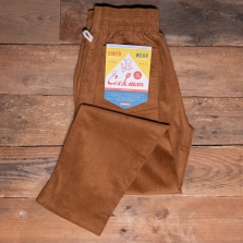 COOKMAN Chef Pants Corduroy Brown