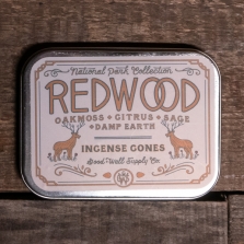 GOOD & WELL SUPPLY CO Incense Cones Redwood