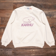 KARHU Ka00187 Basic Logo Sweatshirt Marshmallow Lilas