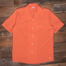 ARMOR LUX 71635 Revere Collar Short Sleeve Shirt Coral
