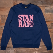 Stan Ray Cooper Stan Crew Sweatshirt Navy