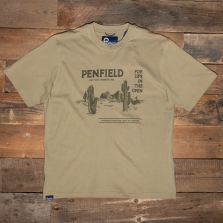 PENFIELD Pfd0492 Reverence Print T Shirt Slate Green