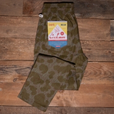 COOKMAN Chef Pants Raindrop Camo Green