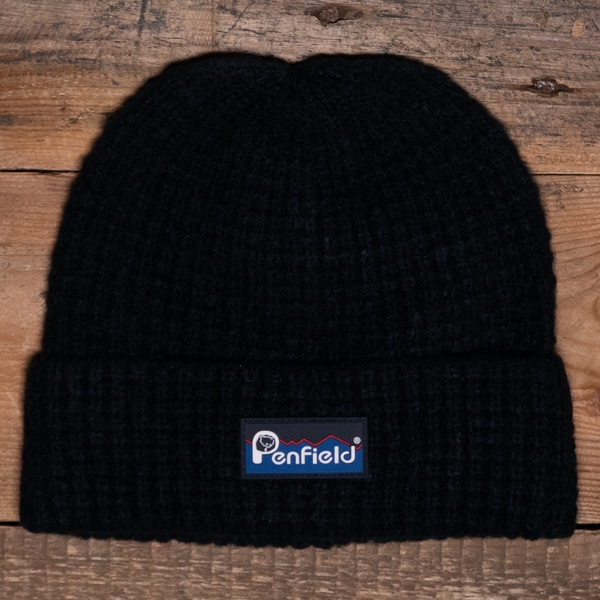 PENFIELD Pfd0563 Waffle Beanie Hat Navy Blazer