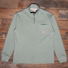 ARMOR LUX 70711 Quarter Zip Funnel Neck Sweatshirt Qec Shadow
