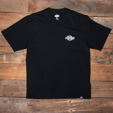DICKIES Dickies Wood Logo Short Sleeve Tee Black