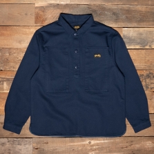 Stan Ray Painters Bedford Cord Pop Over Shirt Navy