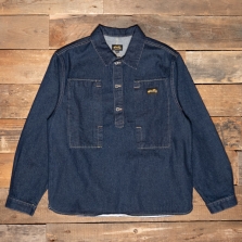 Stan Ray Painters Denim Pop Over Shirt Single Rinse