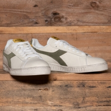 DIADORA Game Low Waxed Suede 180881 D1316 White Deep Lichen