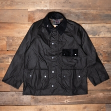BARBOUR Modified Solway Waxed Jacket Black