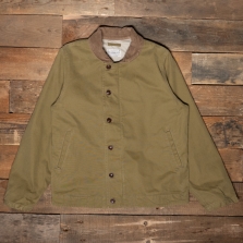 CHESAPEAKE'S Wilson Light Canvas Deck Jacket Khaki Green