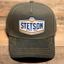 STETSON 7741144 Piston Wool Trucker Cap Green