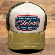 STETSON 7741170 Classic Race Trucker Cap Cream Green